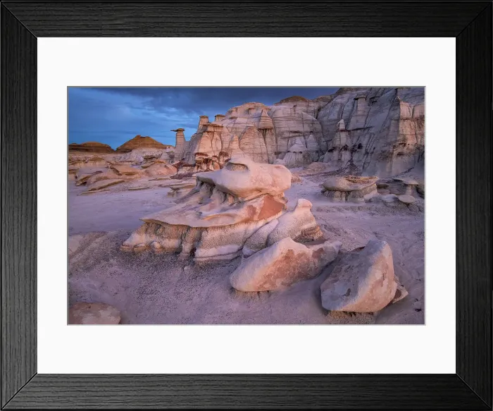 Framed Print : USA, Southwest, New Mexico, farmington, Bisti Framed Print : USA, Southwest, New Mexico, farmington, Bisti