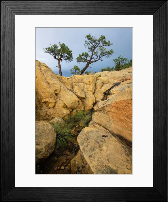 Framed Print : USA, Southwest, New Mexico, El Malpais National Monument Framed Print : USA, Southwest, New Mexico, El Malpais National Monument