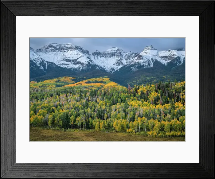 Framed Print : USA, Colorado, Rocky Mountains, San Juan Mountains, Sneffels range