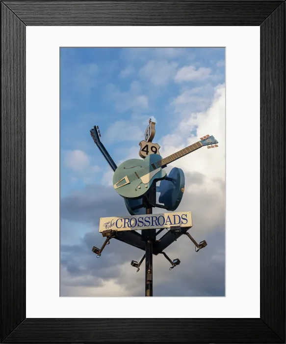 Framed Print : Iconic Blues Crossroads, Highways 61 and 49, Clarksdale, Mississippi, USA Framed Print : Iconic Blues Crossroads, Highways 61 and 49, Clarksdale, Mississippi, USA