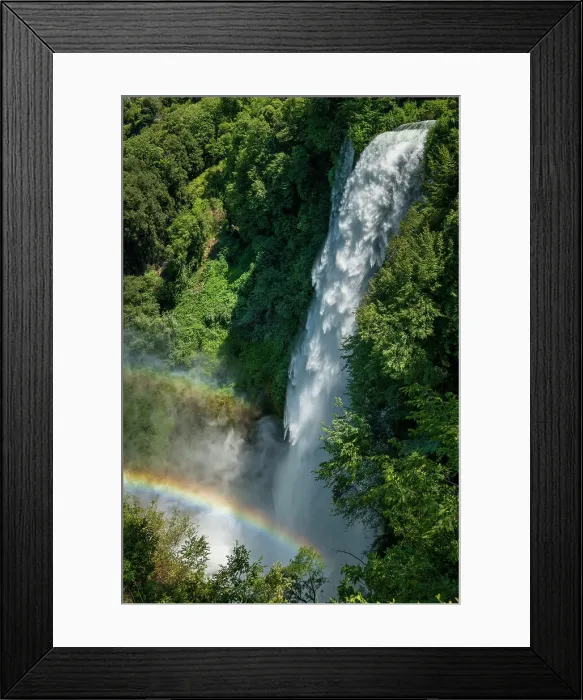 Framed Print : Marmore Falls (Cascata delle Marmore), Terni, Umbria, Italy Framed Print : Marmore Falls (Cascata delle Marmore), Terni, Umbria, Italy