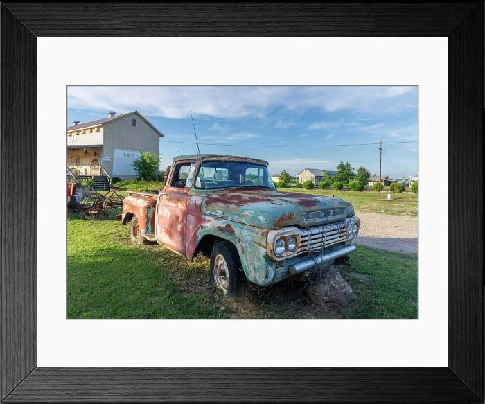 Framed Print : Classic Ford car, Vintage Memorabilia, Shack Up Inn, Hotel, Clarksdale, Mississippi, USA Framed Print : Classic Ford car, Vintage Memorabilia, Shack Up Inn, Hotel, Clarksdale, Mississippi, USA