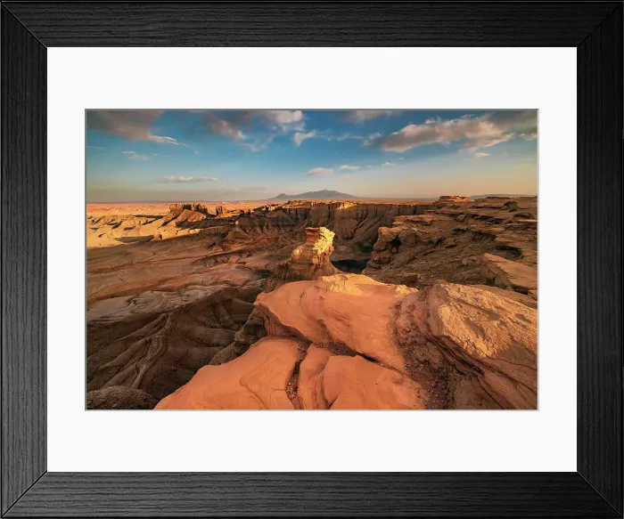 Framed Print : USA, Utah, majestic view of the Badlands from Moonscape overlook Framed Print : USA, Utah, majestic view of the Badlands from Moonscape overlook