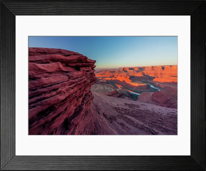 Framed Print : USA, Utah, Elevated view of the Colorad river at Dead Horse Point Framed Print : USA, Utah, Elevated view of the Colorad river at Dead Horse Point