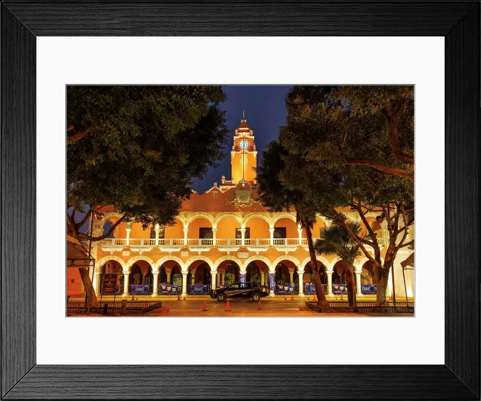 Framed Print : Palacio Municipal (town hall), Merida, Yucatan, Mexico Framed Print : Palacio Municipal (town hall), Merida, Yucatan, Mexico