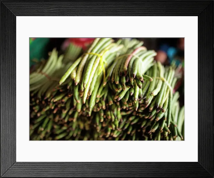Framed Print : Vegetables for sale at Oxcutzcab market, Yucatan, Mexico