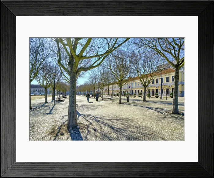 Framed Print : Historic centre of Setubal. Portugal Framed Print : Historic centre of Setubal. Portugal