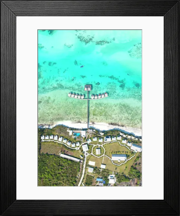 Framed Print : an majestic resort over the blue sea, Zanzibar, Tanzania Framed Print : an majestic resort over the blue sea, Zanzibar, Tanzania