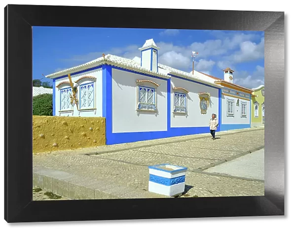 Traditional house at Ericeira, Portugal (MR)
