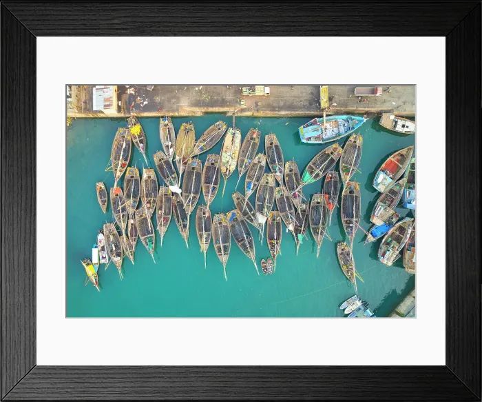 Framed Print : Stone Town port, Zanzibar, Tanzania Framed Print : Stone Town port, Zanzibar, Tanzania