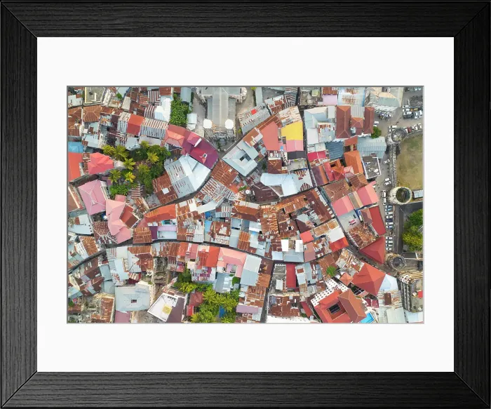 Framed Print : Stone Town city center, Zanzibar, Tanzania Framed Print : Stone Town city center, Zanzibar, Tanzania