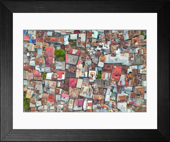 Framed Print : Stone Town city center, Zanzibar, Tanzania Framed Print : Stone Town city center, Zanzibar, Tanzania