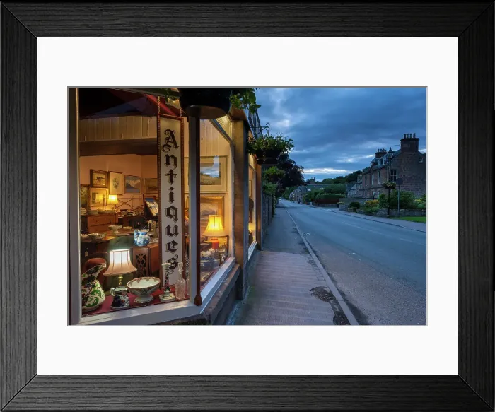 Framed Print : Scotland, Sutherland, Dornoch village Framed Print : Scotland, Sutherland, Dornoch village