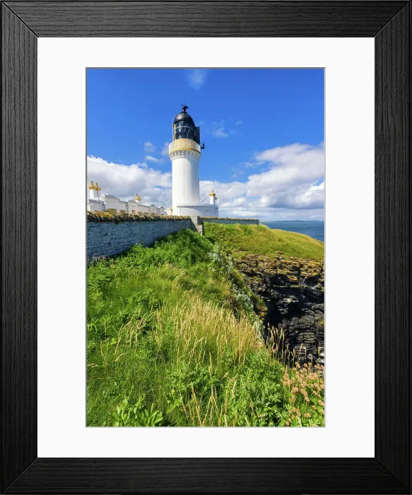 Framed Print : Scotland, Caithness, Noss Head lighthouse Framed Print : Scotland, Caithness, Noss Head lighthouse