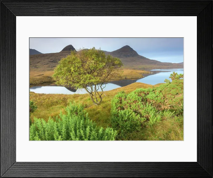 Framed Print : Scotland, Ross and Cromarty, Loch Lurgainn Framed Print : Scotland, Ross and Cromarty, Loch Lurgainn