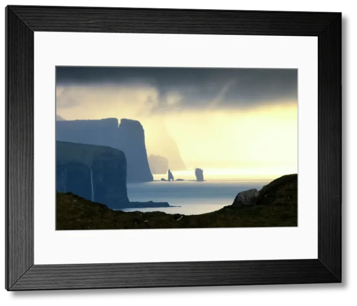 Framed Print : Risin og Kellingin, Sunda municipality, Eysturoy, Faroe Islands, Denmark Framed Print : Risin og Kellingin, Sunda municipality, Eysturoy, Faroe Islands, Denmark