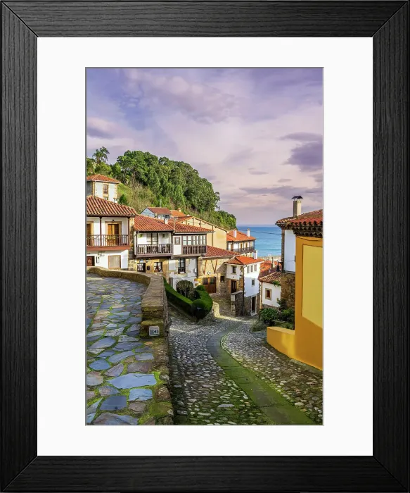 Framed Print : Lastres, Asturias, Spain Framed Print : Lastres, Asturias, Spain