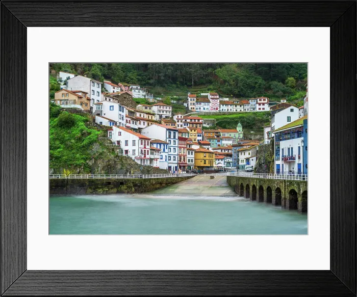Framed Print : Cudillero, Asturias, Spain Framed Print : Cudillero, Asturias, Spain