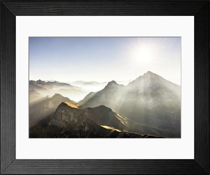 Framed Print : Pizzo Arera and Prealpi Orobie. Serina valley, Lombardy, Italy Framed Print : Pizzo Arera and Prealpi Orobie. Serina valley, Lombardy, Italy