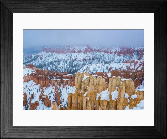 Framed Print : Bryce Canyon (National Park) in winter, Utah, USA Framed Print : Bryce Canyon (National Park) in winter, Utah, USA