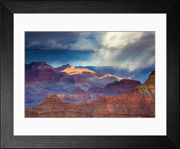 Framed Print : South Rim, Grand Canyon, Arizona, USA