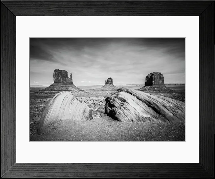 Framed Print : The Mittens, Monument Valley, Utah, USA
