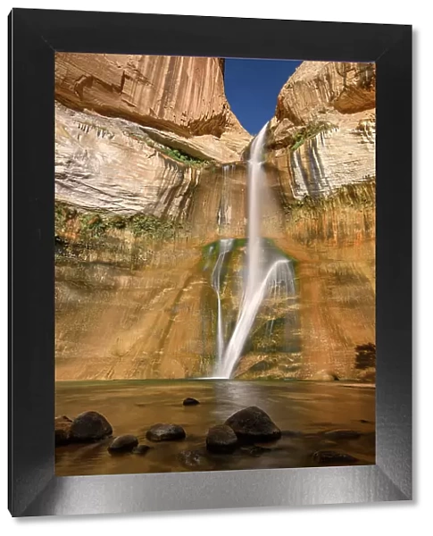 USA, Utah, Southwest, Colorado Plateau, Grand Staircase Escalante National Monument, Upper Calf Creek Falls