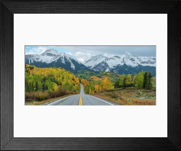 Framed Print : USA, Rocky Mountains, San Juans, Colorado, Telluride, Highway 145 Framed Print : USA, Rocky Mountains, San Juans, Colorado, Telluride, Highway 145