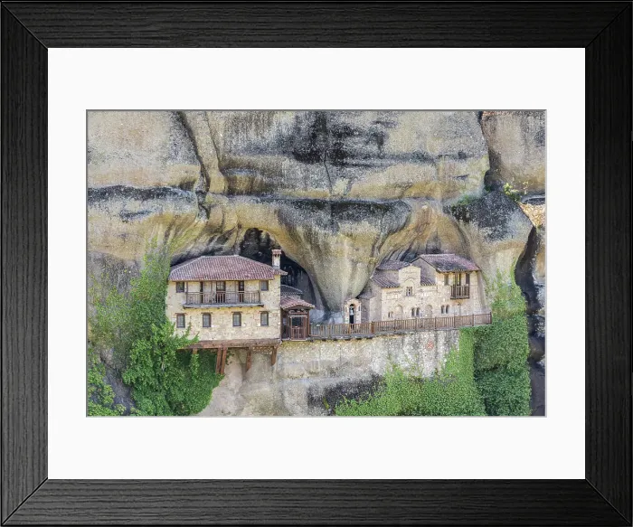 Framed Print : The Monastery of Ypapanti, Meteora, Kalabaka, Tessaglia, Greece Framed Print : The Monastery of Ypapanti, Meteora, Kalabaka, Tessaglia, Greece