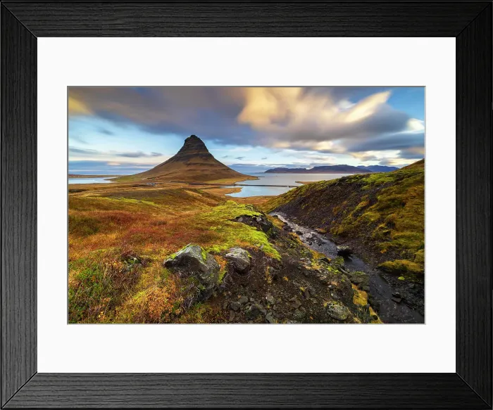 Framed Print : Sunrise at Kirkjufell, Grundafjordur, Snaefellsnes peninsula, Vesturland region, Iceland Framed Print : Sunrise at Kirkjufell, Grundafjordur, Snaefellsnes peninsula, Vesturland region, Iceland
