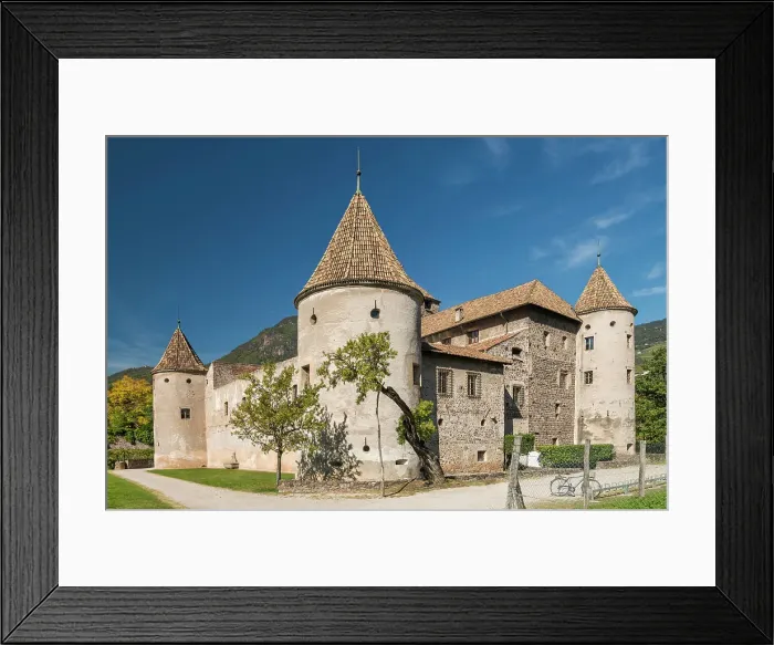 Framed Print : Maretsch Castle (Castel Mareccio), Bolzano, South Tyrol, Italy Framed Print : Maretsch Castle (Castel Mareccio), Bolzano, South Tyrol, Italy