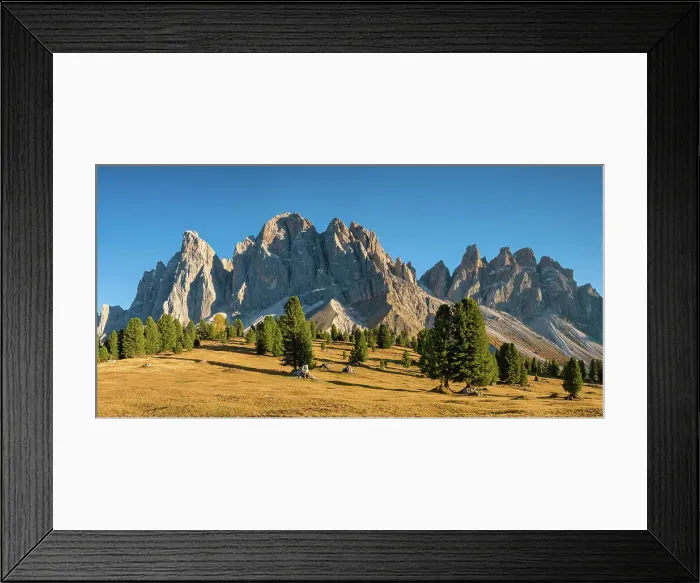 Framed Print : Puez Odle Group, Val di Funes, Dolomites, South Tyrol, Italy Framed Print : Puez Odle Group, Val di Funes, Dolomites, South Tyrol, Italy