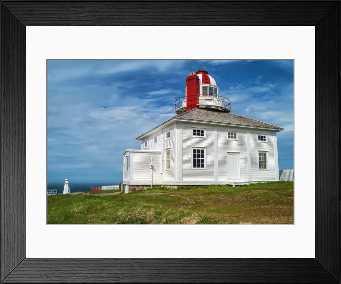 Framed Print : Cape Spear Lighthouse at the most easterly point of North America. Cape Spear Lighthouse National Historic Site, Newfoundland & Labrador, Canada Framed Print : Cape Spear Lighthouse at the most easterly point of North America. Cape Spear Lighthouse National Historic Site, Newfoundland & Labrador, Canada