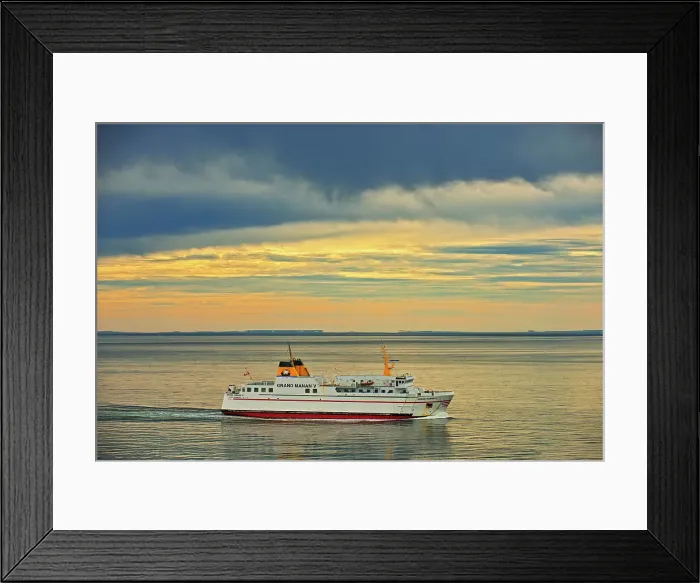 Framed Print : Passenger ferry in Bay of Fundy Grand Manan Island, New Brunswick, Canada Framed Print : Passenger ferry in Bay of Fundy Grand Manan Island, New Brunswick, Canada