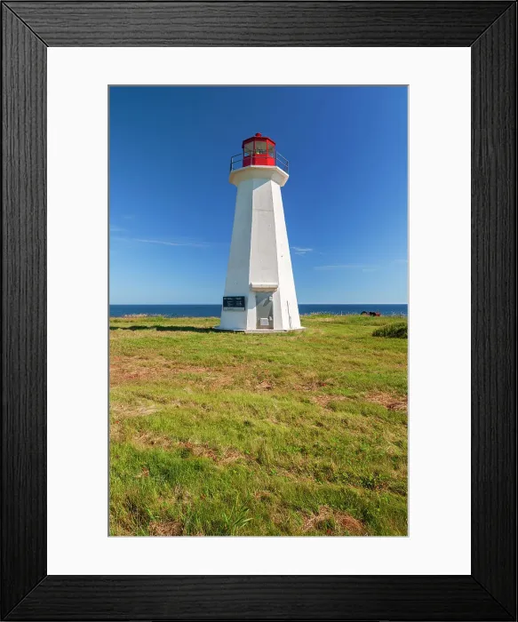 Framed Print : Shipwreck Point Lighthouse Naufrage Harbour, Prince Edward Island, Canada Framed Print : Shipwreck Point Lighthouse Naufrage Harbour, Prince Edward Island, Canada