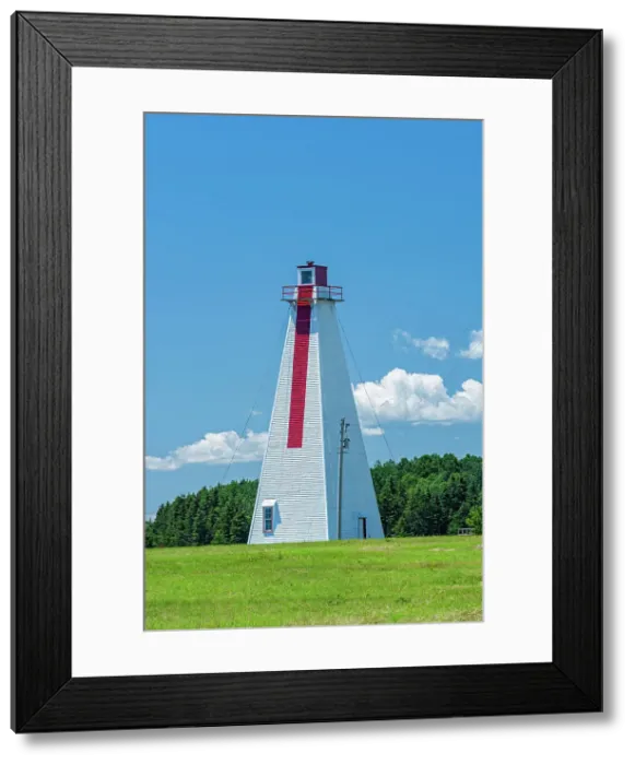 Framed Print : Annandale Rear Range Light Annandale, Prince Edward Island, Canada Framed Print : Annandale Rear Range Light Annandale, Prince Edward Island, Canada