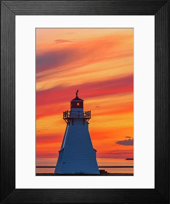 Framed Print : Woods Island Range Light Woods Island, Prince Edward Island, Canada Framed Print : Woods Island Range Light Woods Island, Prince Edward Island, Canada