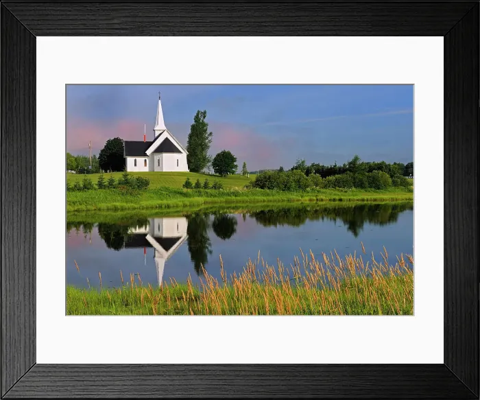 Framed Print : Immaculate Conception Roman Catholic Church Brae Prince Edward Island Canada Framed Print : Immaculate Conception Roman Catholic Church Brae Prince Edward Island Canada