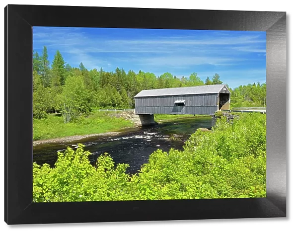 McCann or Didgeguash River #4 covered bridge (1938) St. Martins, New Brunswick, Canada