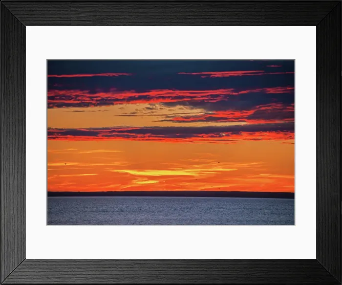 Framed Print : Sunset on the Atlantic Ocean Channel-Port aux Basques, Newfoundland & Labrador, Canada Framed Print : Sunset on the Atlantic Ocean Channel-Port aux Basques, Newfoundland & Labrador, Canada