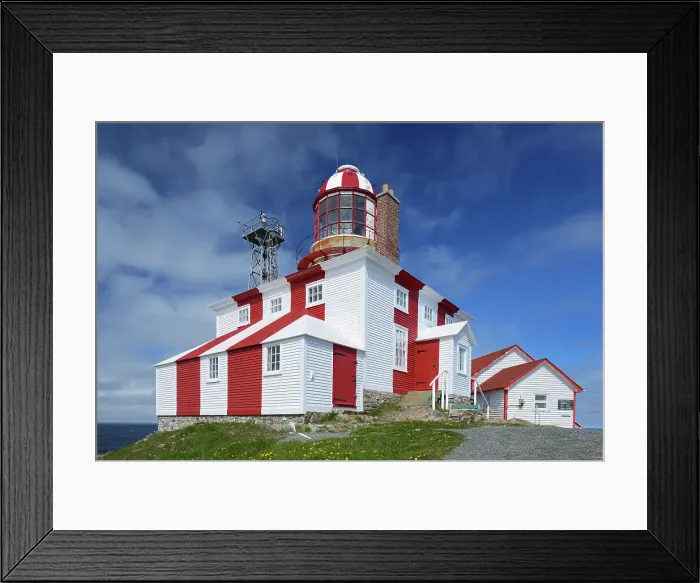 Framed Print : Cape Bonavista Lighthouse on Bonavista Bay in the Atlantic Ocean Cape Bonavista, Newfoundland & Labrador, Canada Framed Print : Cape Bonavista Lighthouse on Bonavista Bay in the Atlantic Ocean Cape Bonavista, Newfoundland & Labrador, Canada