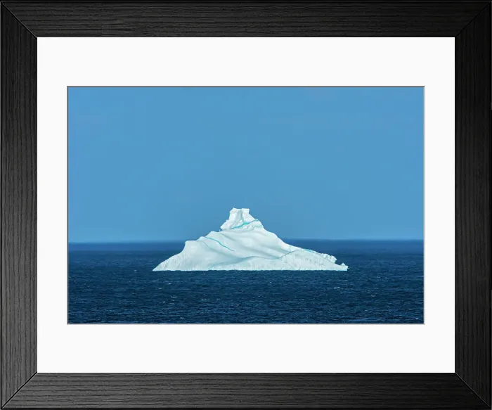 Framed Print : Icebergs in the Atlantic Ocean, Fleur de Lys, Newfoundland & Labrador, Canada Framed Print : Icebergs in the Atlantic Ocean, Fleur de Lys, Newfoundland & Labrador, Canada