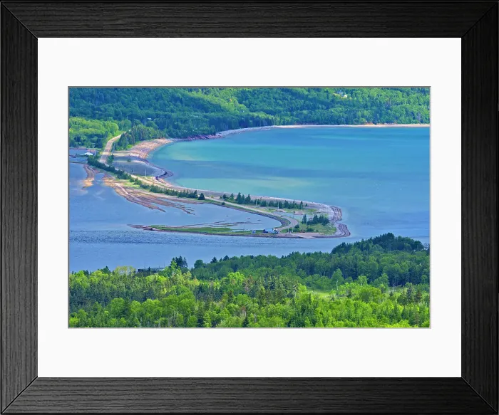 Framed Print : Causeway. Cabot Trail. Cape Breton Island. North Sydney, Nova Scotia, Canada Framed Print : Causeway. Cabot Trail. Cape Breton Island. North Sydney, Nova Scotia, Canada