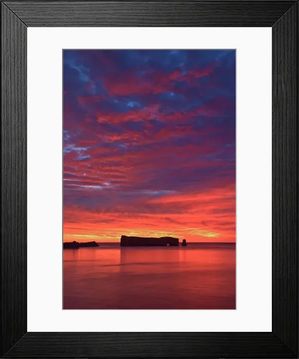 Framed Print : Perce Rock, a masive rock formation in the Gulf of Saint Lawrence (Atlantic Ocean) on the tip of the Gaspe Peninsula. It is formed of reddish-gold limestone and shale. Parc national de l'Ile-Bonaventure-et-du-Rocher-Perce Framed Print : Perce Rock, a masive rock formation in the Gulf of Saint Lawrence (Atlantic Ocean) on the tip of the Gaspe Peninsula. It is formed of reddish-gold limestone and shale. Parc national de l'Ile-Bonaventure-et-du-Rocher-Perce