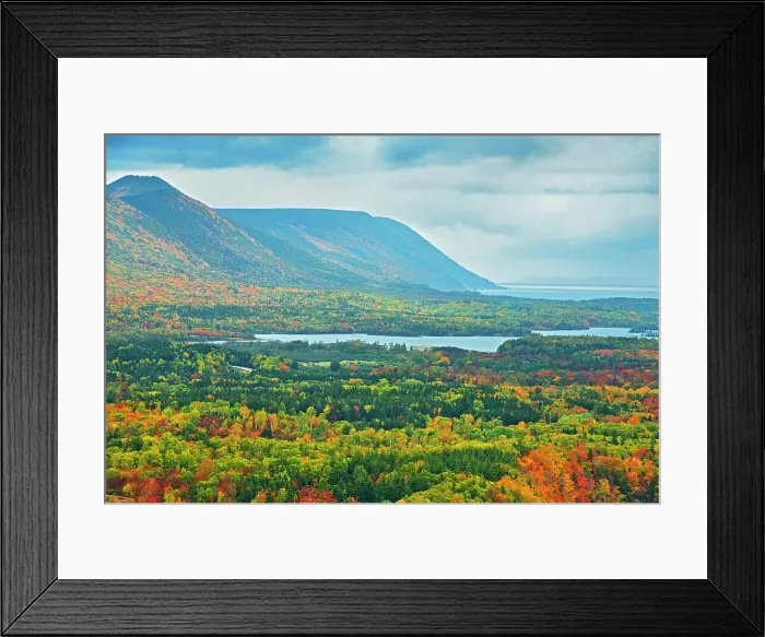 Framed Print : Acadian forest in autumn foliage Cape Breton Highlands National Park, Nova Scotia, Canada Framed Print : Acadian forest in autumn foliage Cape Breton Highlands National Park, Nova Scotia, Canada