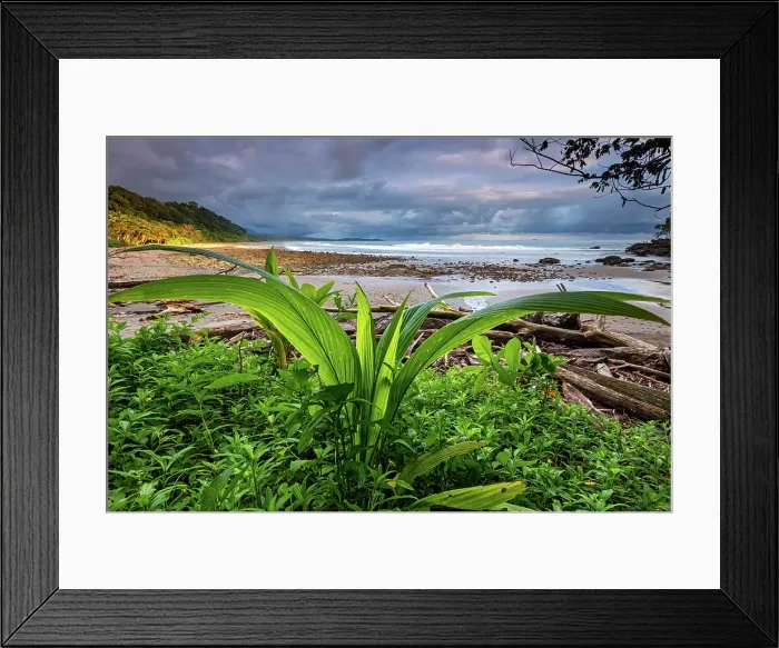 Framed Print : Costa Rica, Pacific coast, Hermosa beach, near Uvita town Framed Print : Costa Rica, Pacific coast, Hermosa beach, near Uvita town