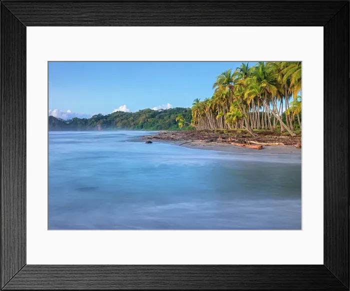 Framed Print : Costa Rica, Pacific coast, sunrise, Carillo beach, near Samara town Framed Print : Costa Rica, Pacific coast, sunrise, Carillo beach, near Samara town