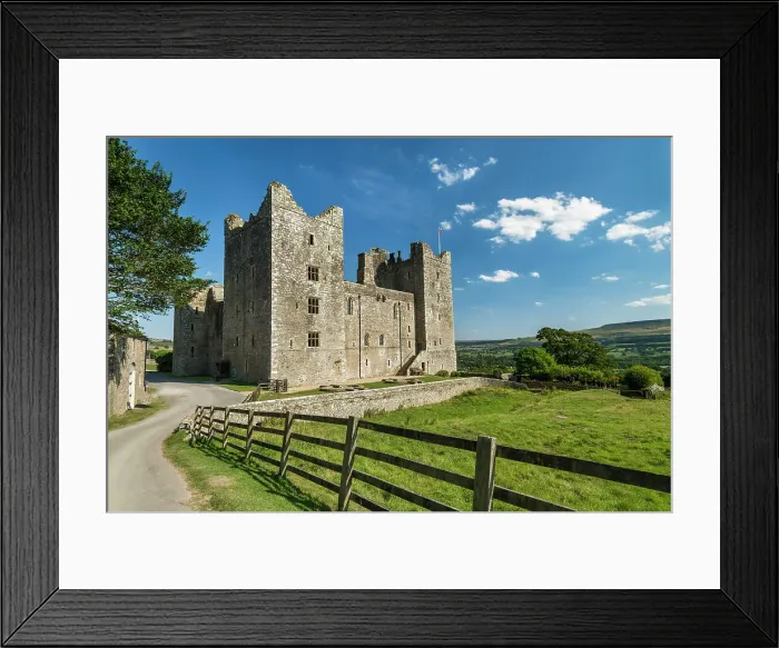 Framed Print : Castle Bolton, Wensleydale, North Yorkshire, England