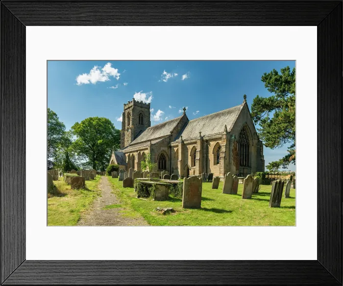 Framed Print : Church of St. Patrick, Patrick Brompton, Bedale, North Yorkshire, England Framed Print : Church of St. Patrick, Patrick Brompton, Bedale, North Yorkshire, England