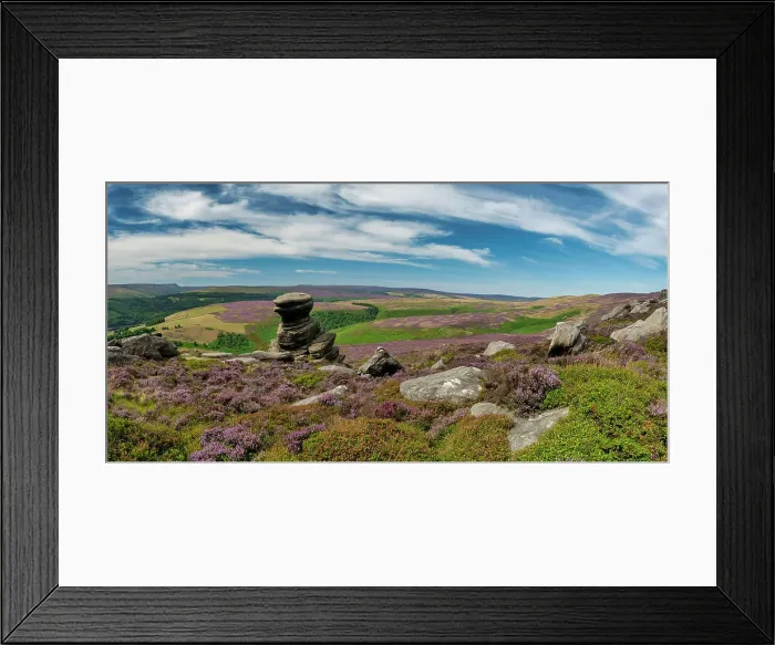 Framed Print : The Salt Cellar, Peak District National Park, Derbyshire, England